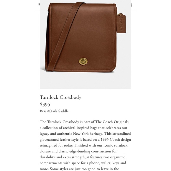 Coach Vintage Companion Flap Turnlock Shoulder Bag - Picture 8 of 8